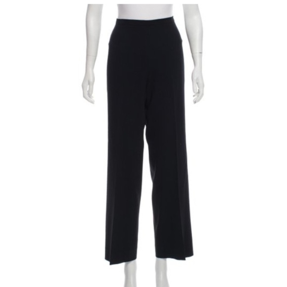 MaxMara Black Wide-Leg Pants